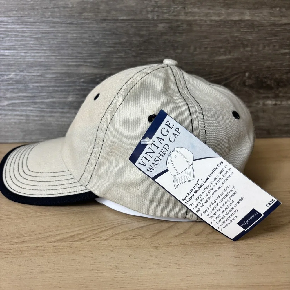 Vintage Zodiac Hat Cap Strap Back Embroidered Mens One Size 90s NWT